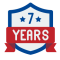 7 лет гарантия!