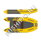 Лодка MISHIMO RIVER JET 460 под водомет